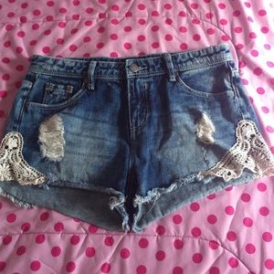 3 pairs Jeans shorts.